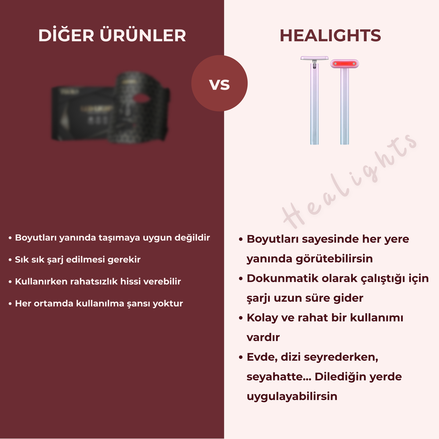 Healights Kırmızı Işık Terapisi