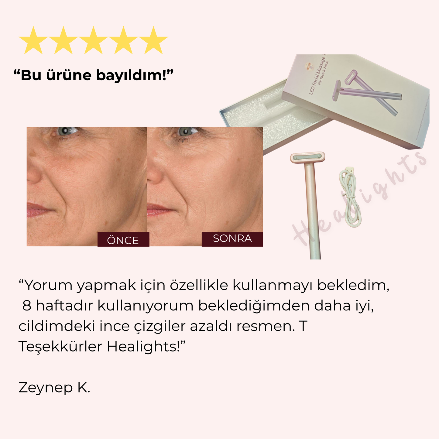 Healights Kırmızı Işık Terapisi