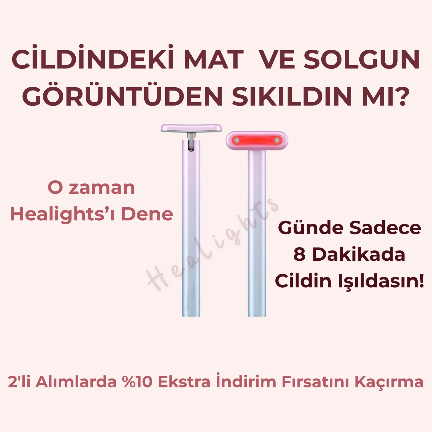 Healights Kırmızı Işık Terapisi
